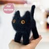 Crochet cat pattern Amigurumi plush cat Amigurumi animal pattern pdf