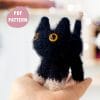 Crochet cat pattern Amigurumi plush cat Crochet animal