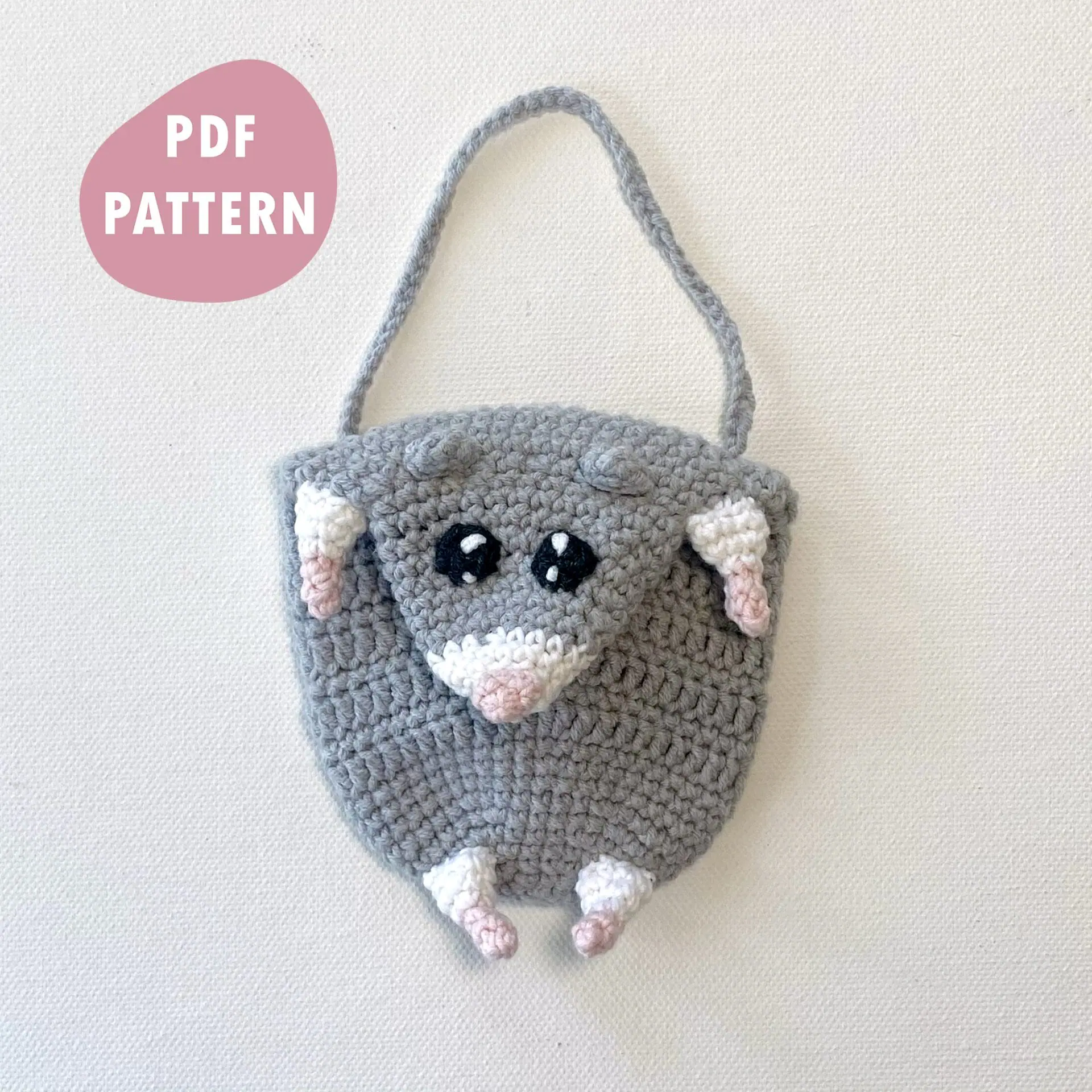 Crochet_Sad_Hamster_Tutorial_Headphone_Pouch_Crochet_pattern_PDF_Earphone_Case_Digital_Download