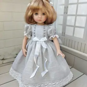 Little Darling grey dress.