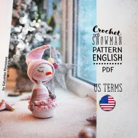 Christmas Snowman Crochet Pattern