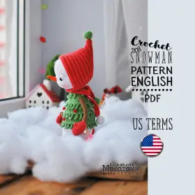 Crochet Snowman Pattern