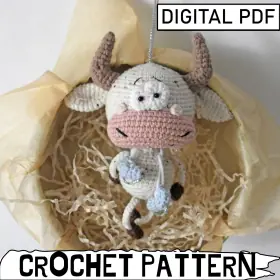 cow crochet pattern
