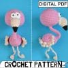 crochet flamingo