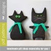 black cats sewing patterns