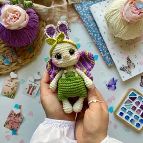 Crochet pattern Butterfly