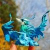Blue dragon art work