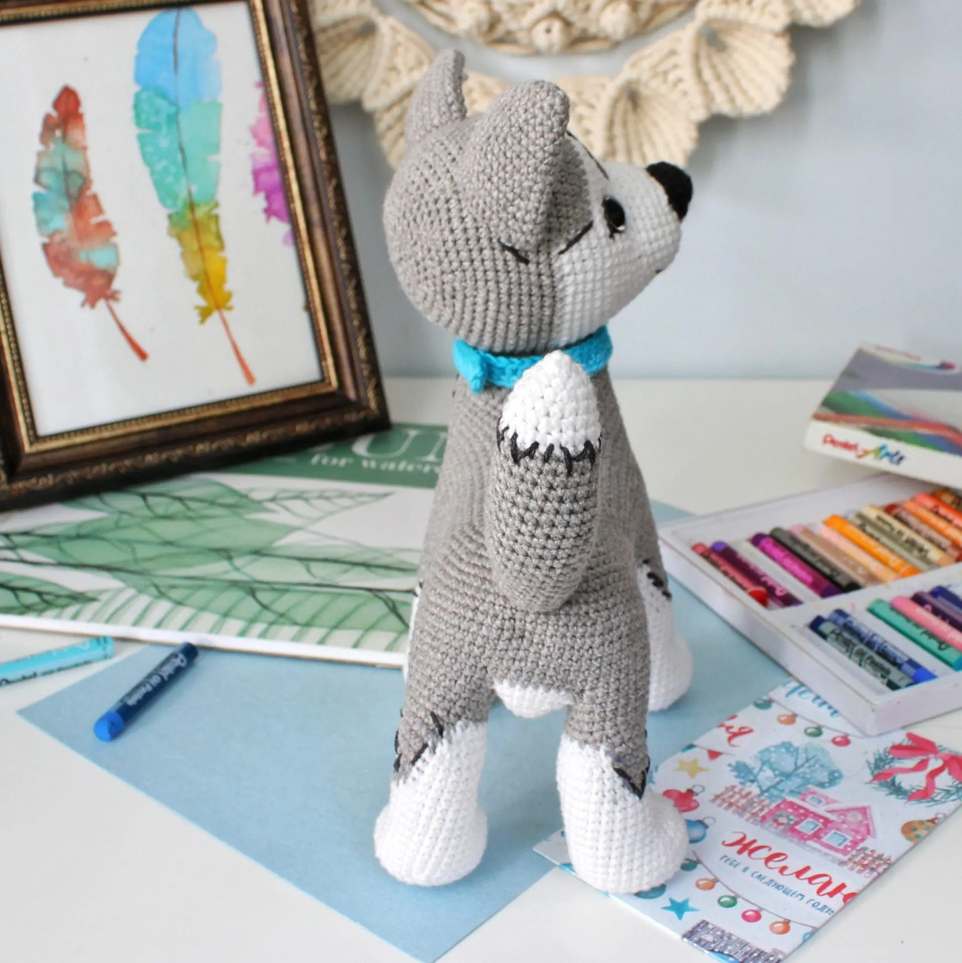 Siberian Husky Crochet Pattern In English Realistic Puppy 2 img 4282 01.jpeg