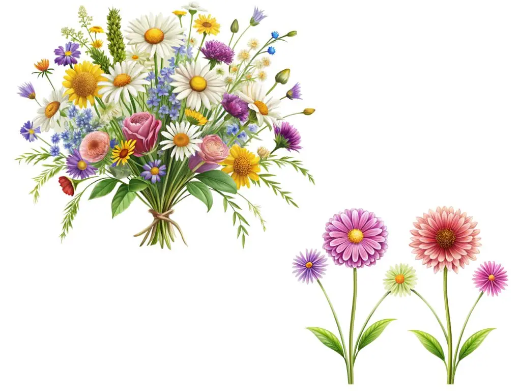 Wild flower clipart, Wild flowers 30 png, Greenery clipart 4 7.jpg