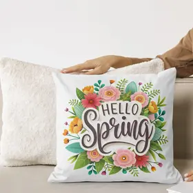 Hello spring svg
