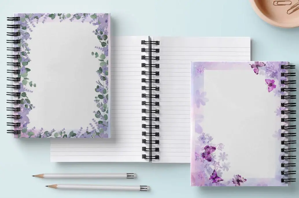 Floral writing paper, Flower journal blank pages, Botanical journ 2 screenshot 4.jpg