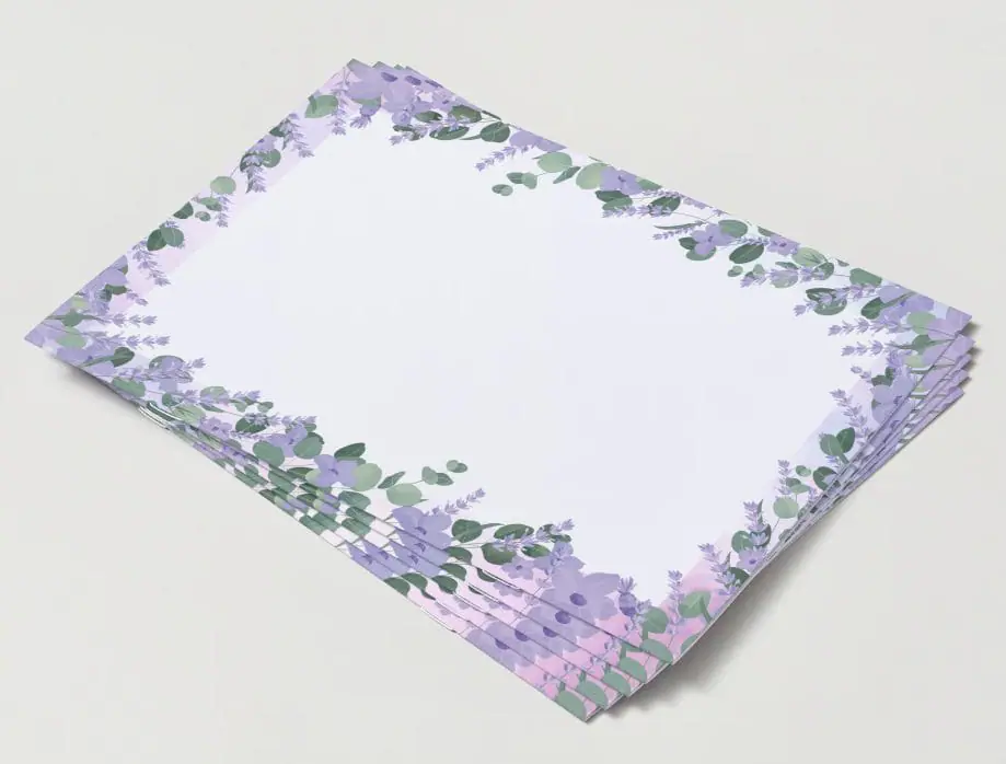 Floral writing paper, Flower journal blank pages, Botanical journ 1 screenshot 3.jpg