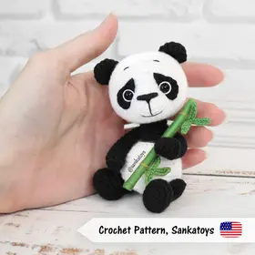 panda crochet pattern