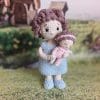 Mom With Baby Pattern In English