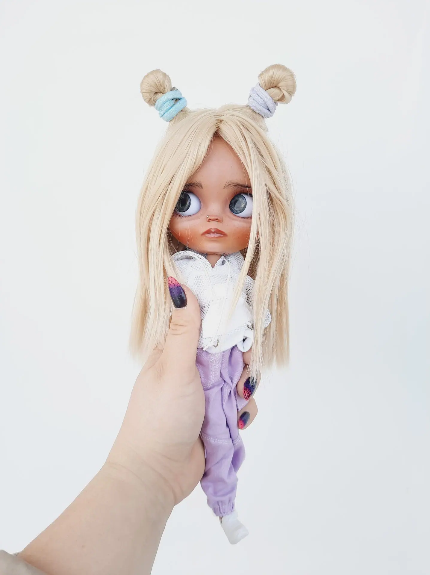 Blythe doll Ethnic doll Afro princess Mulatto tatoo doll 4 20250324 124006.jpg