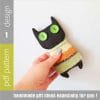 black cat pattern