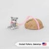 micro cat crochet pattern