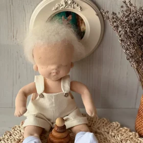 adorable handmade textile baby