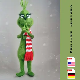 crochet grinch