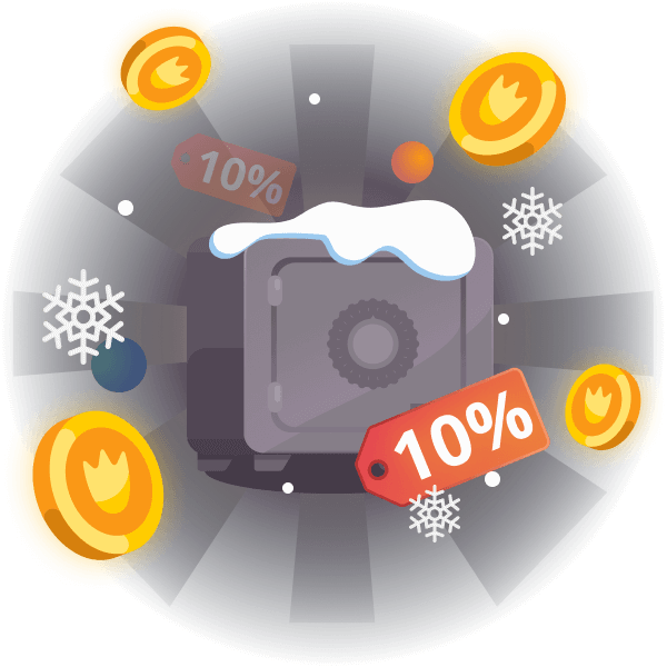 +10% Daily Rakeback