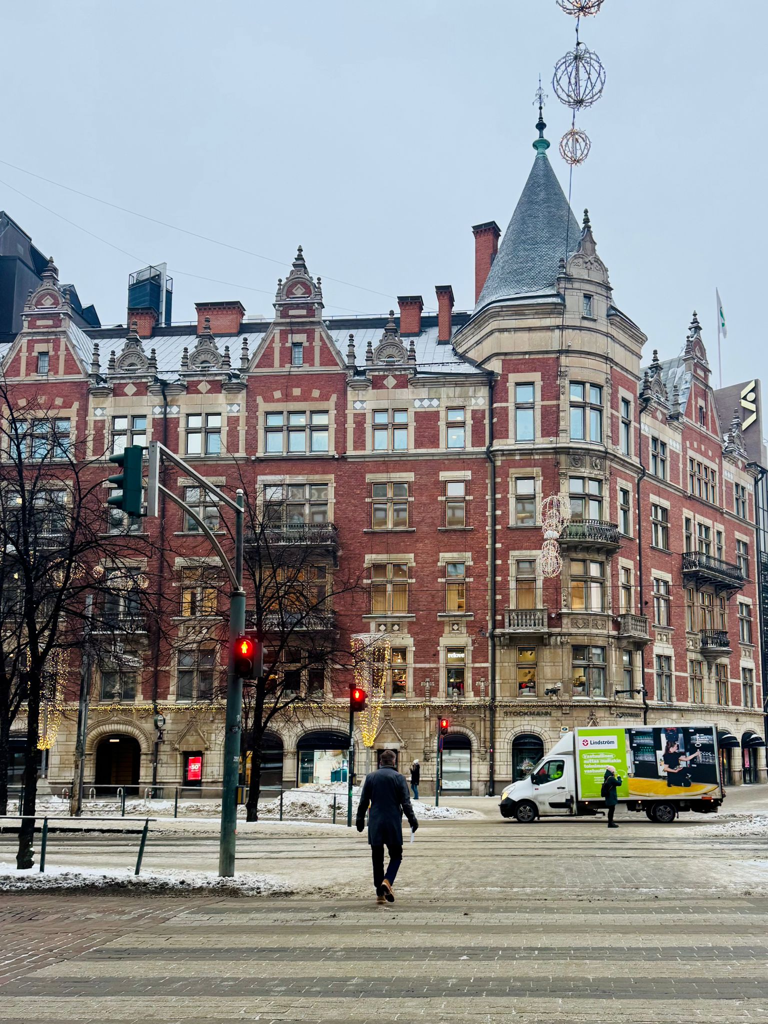 Some beautiful view of central Helsinki.