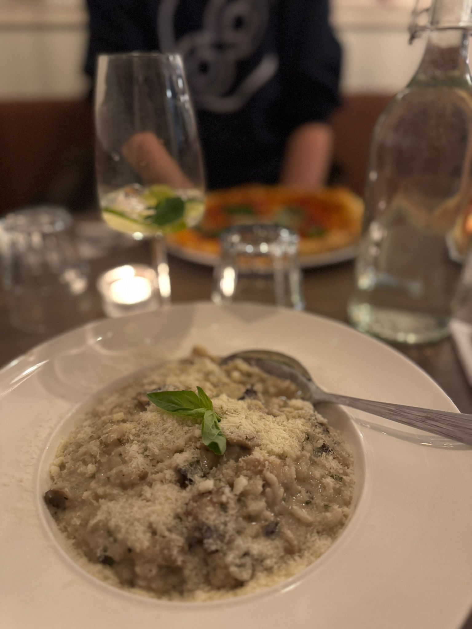 The risotto I had at Ristorante Mirella the night that we arrived in Helsinki.