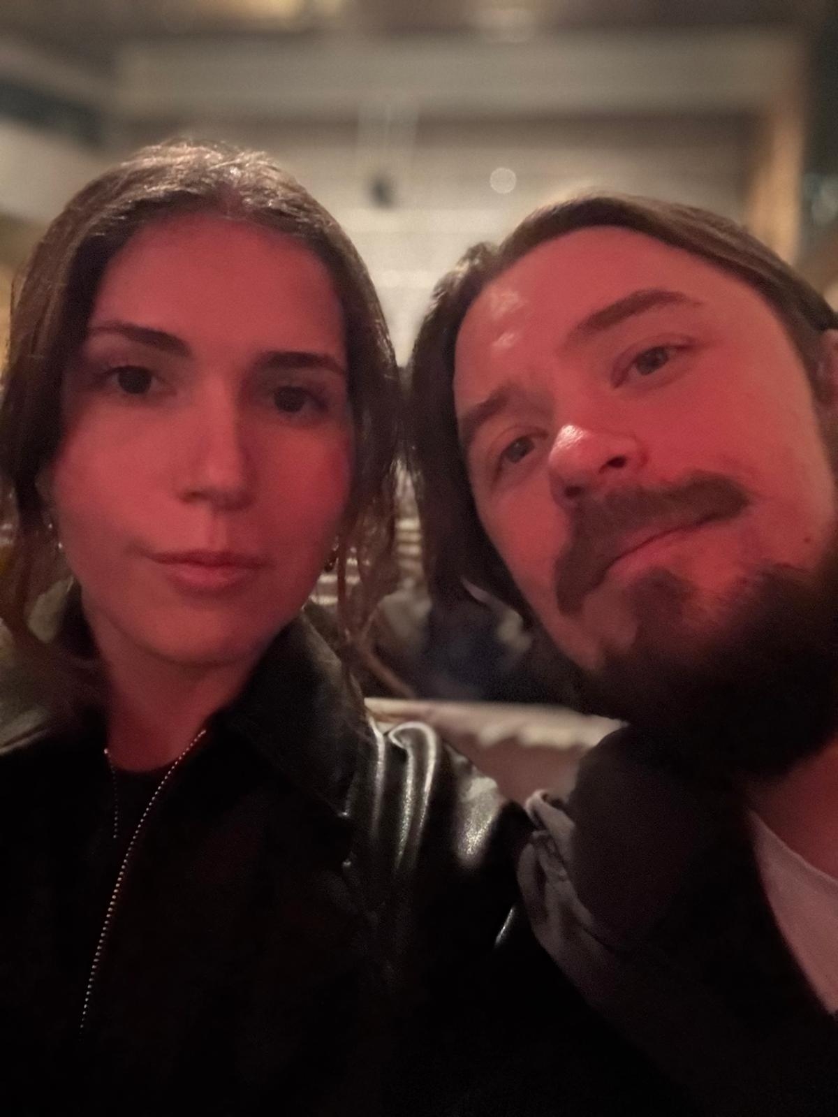 At the venue, waiting for Wardruna to play