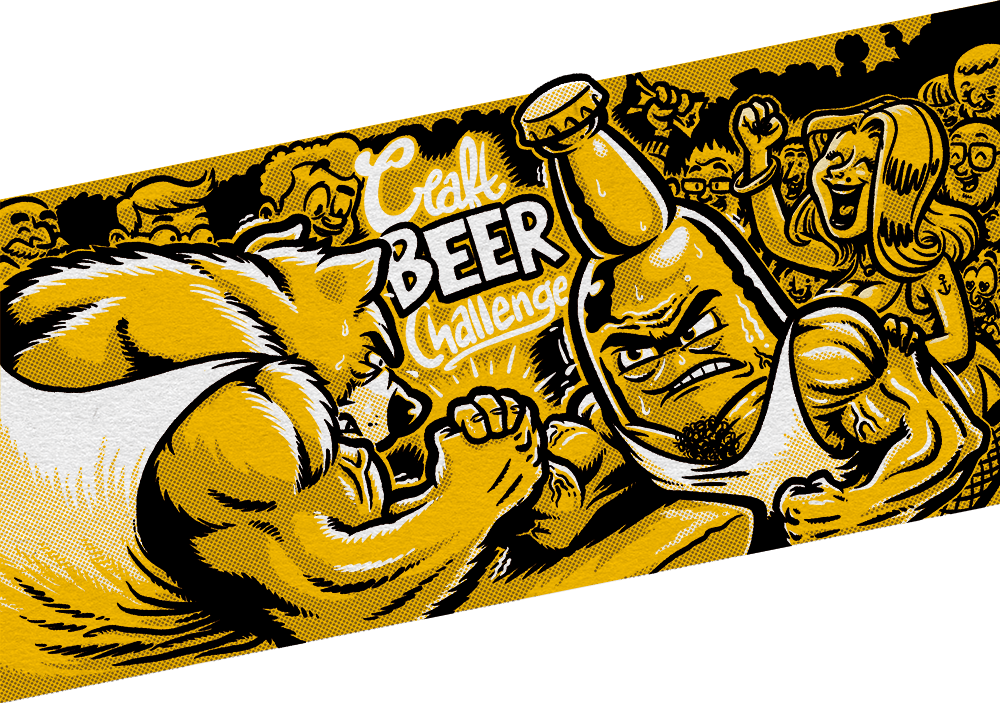 Het gele biertje van de craft beer challenge