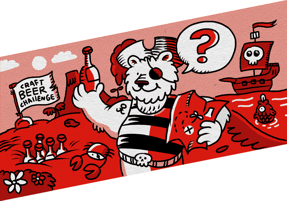 Het rode biertje van de craft beer challenge