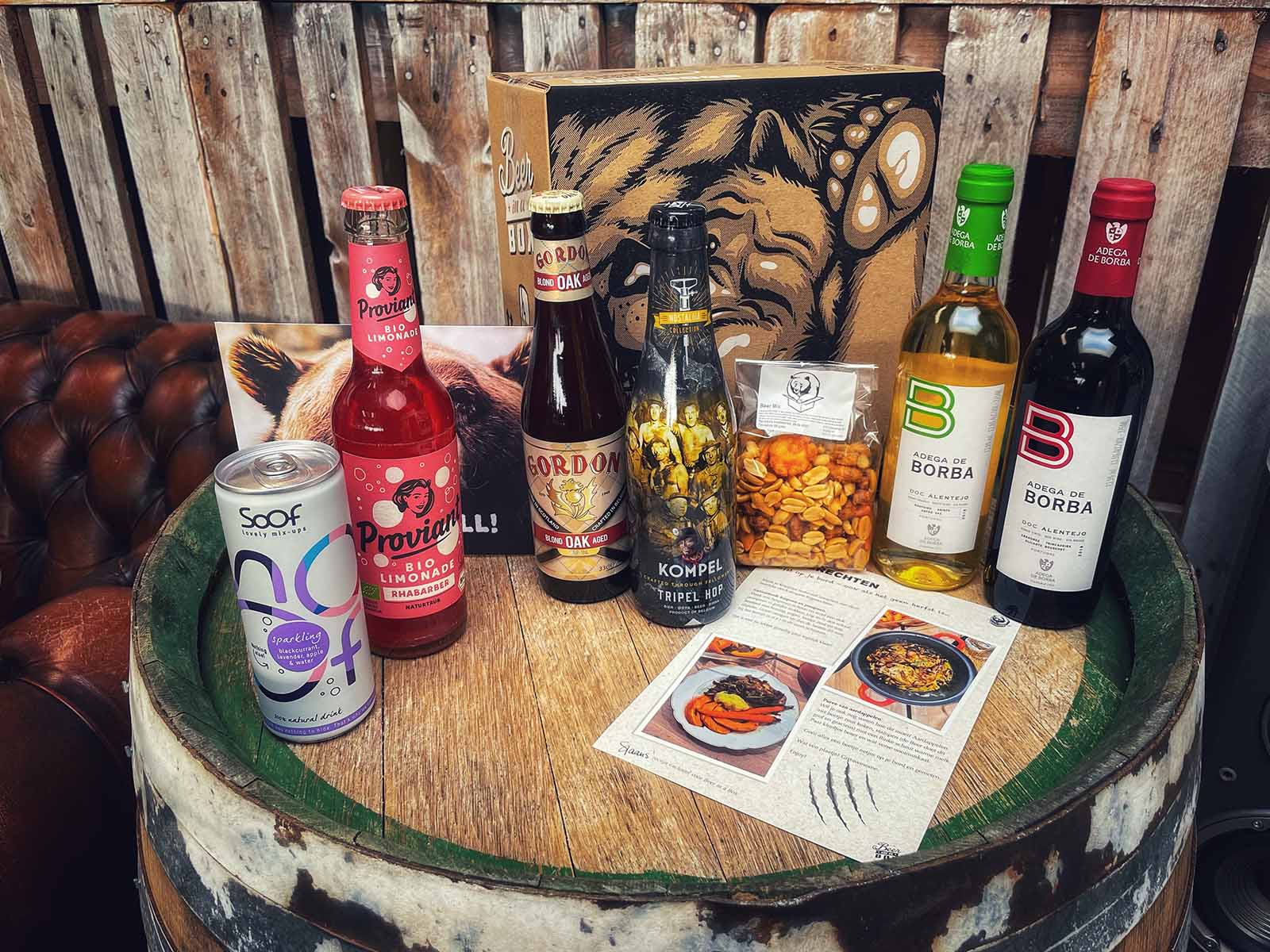 Zakelijk borrel pakket voor bedrijven