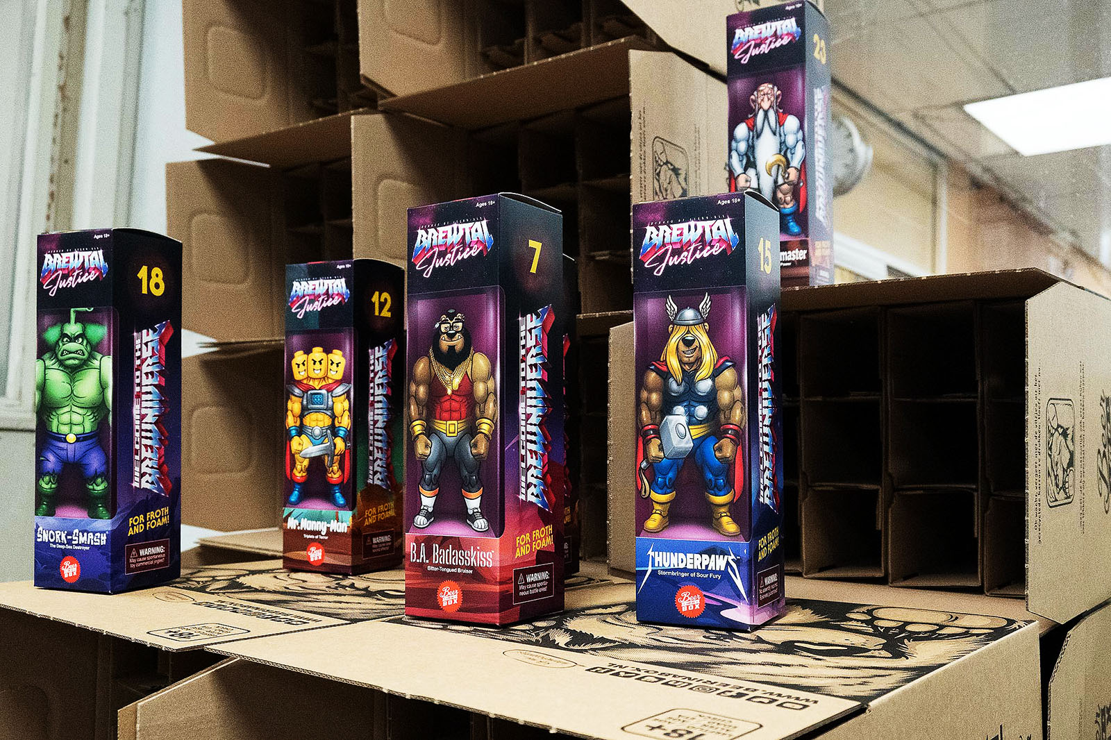 doosjes bier adventskalender beer in a box 2025