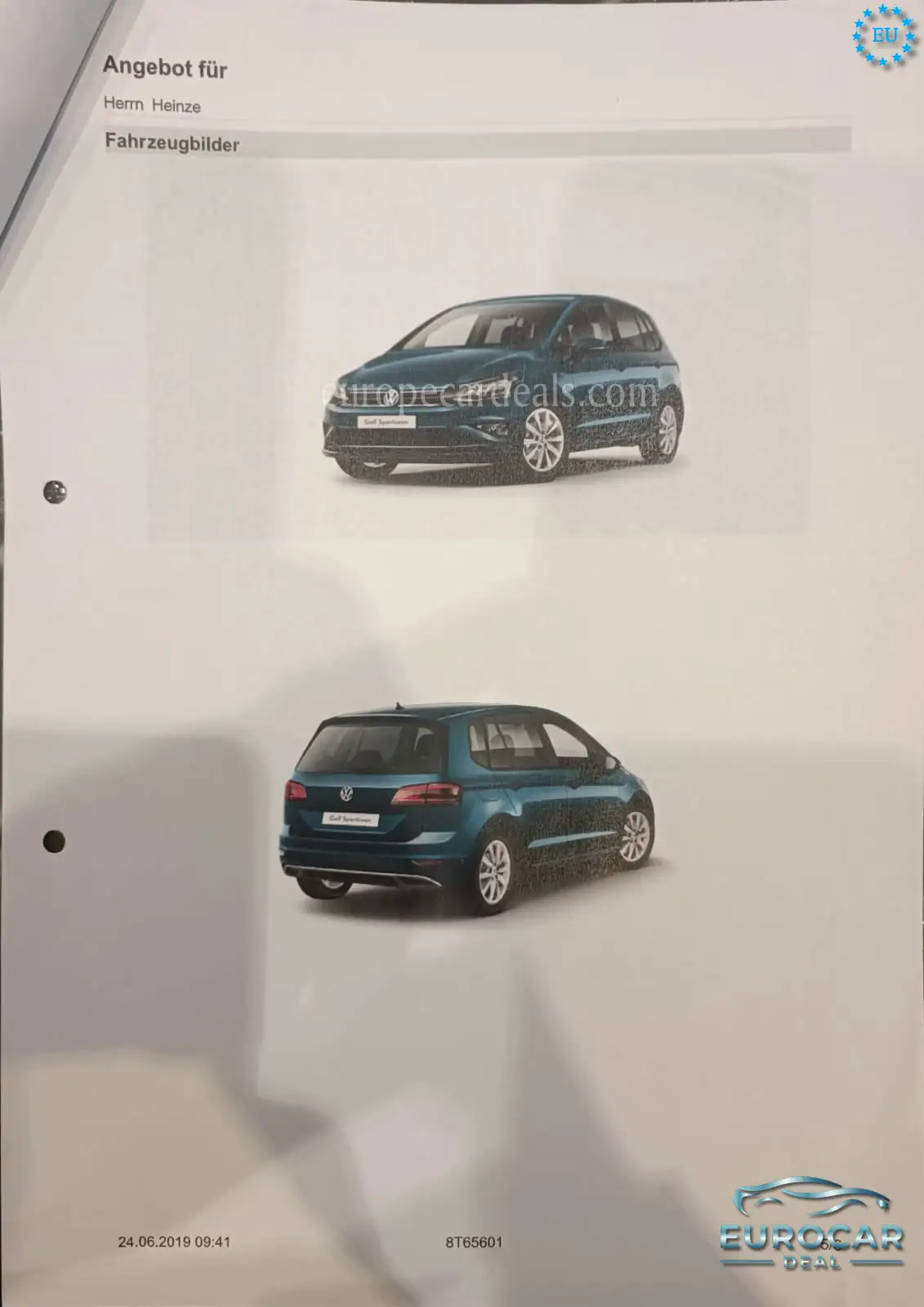 Volkswagen Golf Sportsvan