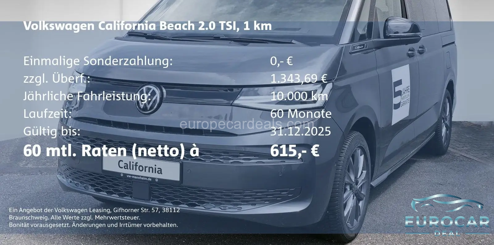 Volkswagen T7 California