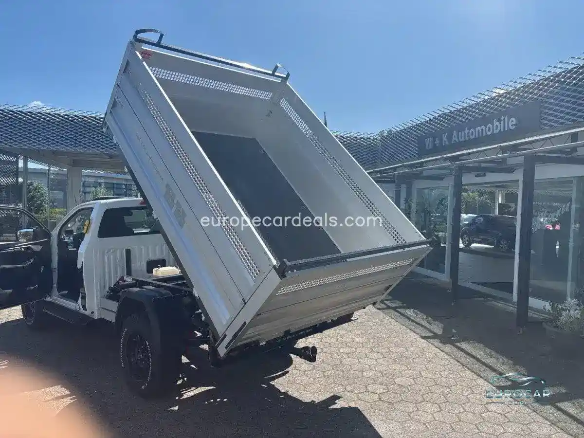 Single Cab 4WD Dreiseiten-Kipper Auflast.