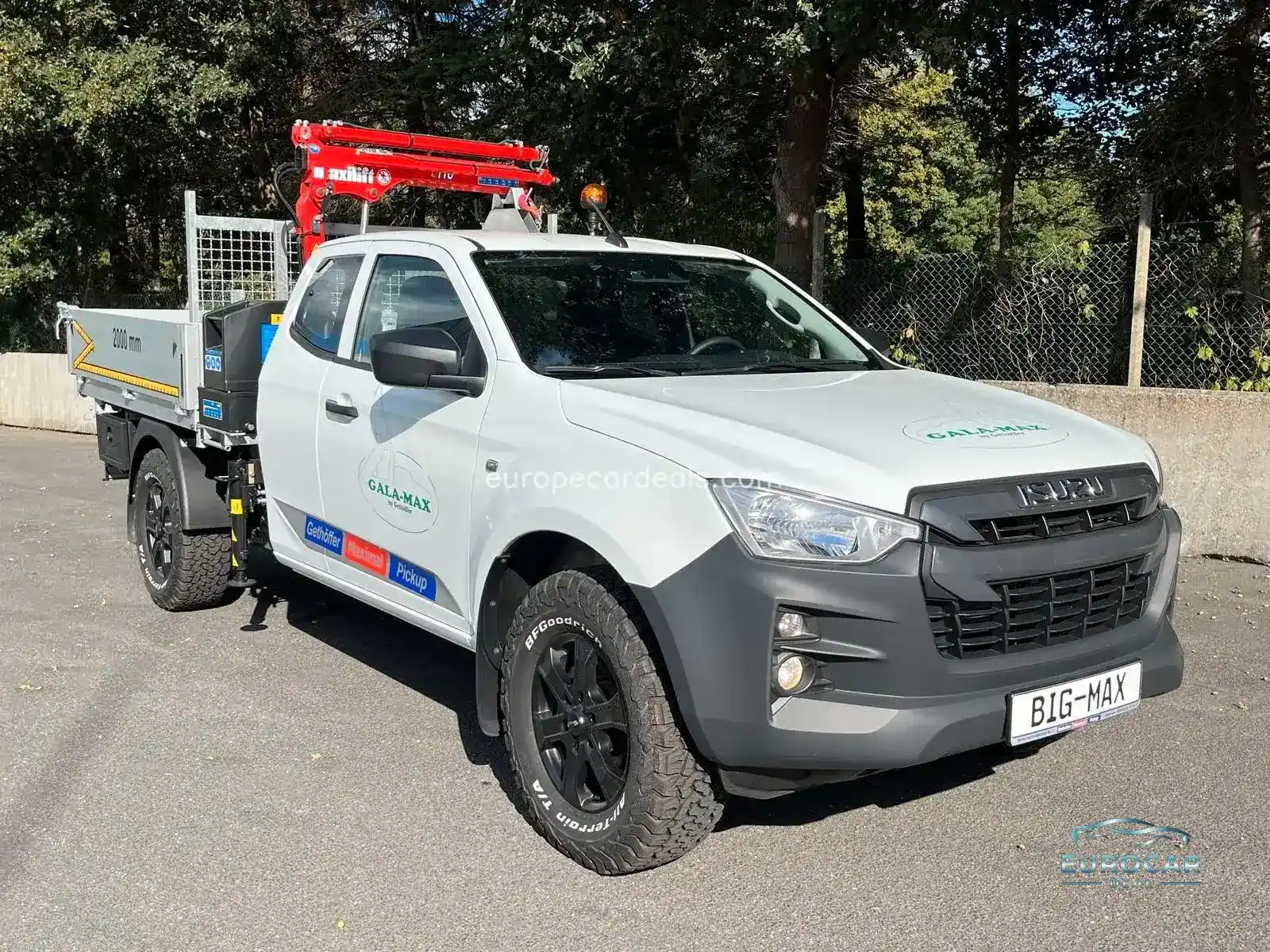 Space Cab L AT BIG-MAX L2 Kipper und Kran