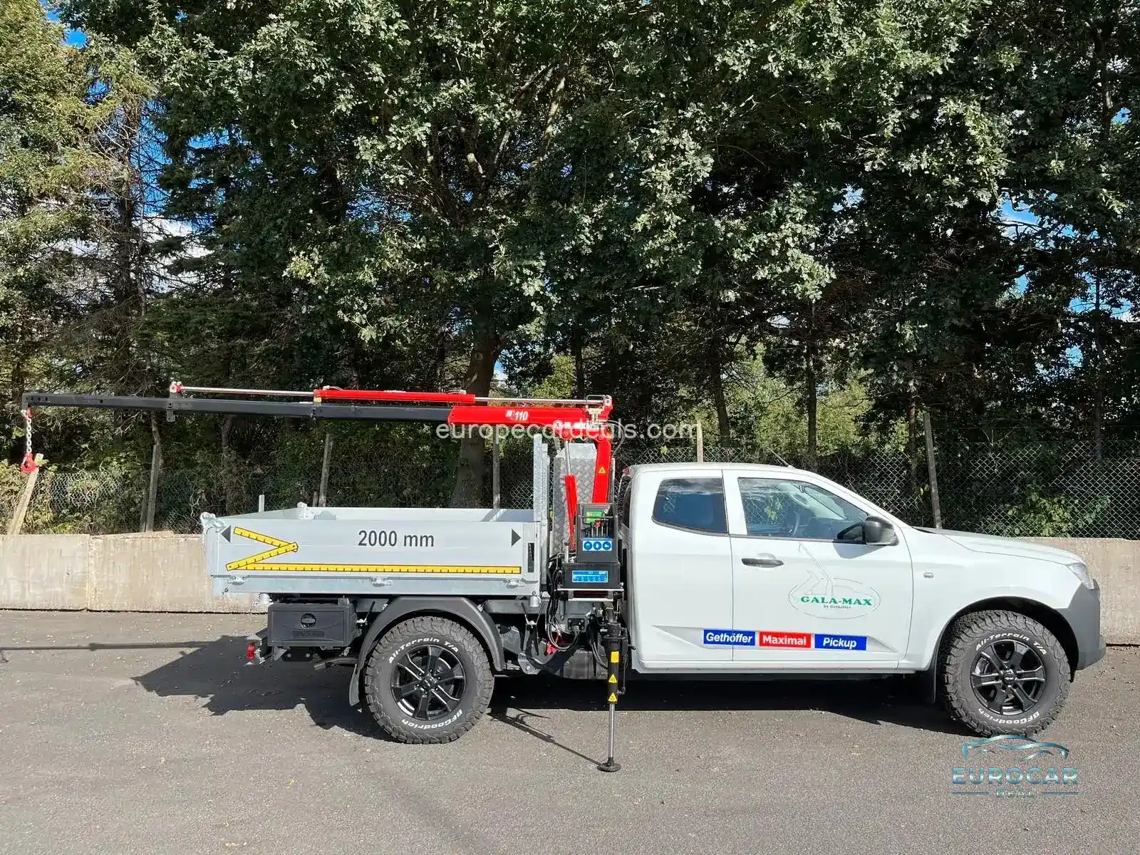 Space Cab L AT BIG-MAX L2 Kipper und Kran