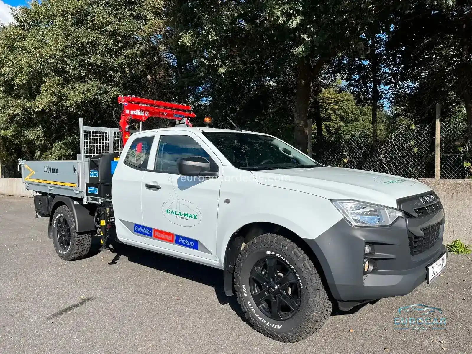 Space Cab L AT BIG-MAX L2 Kipper und Kran
