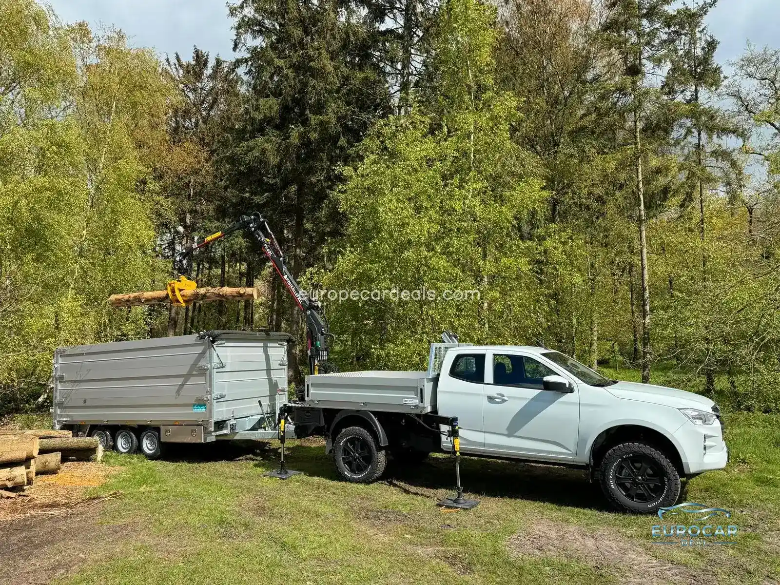 Space Cab LS AT BIG-MAX Forstkran Greifer