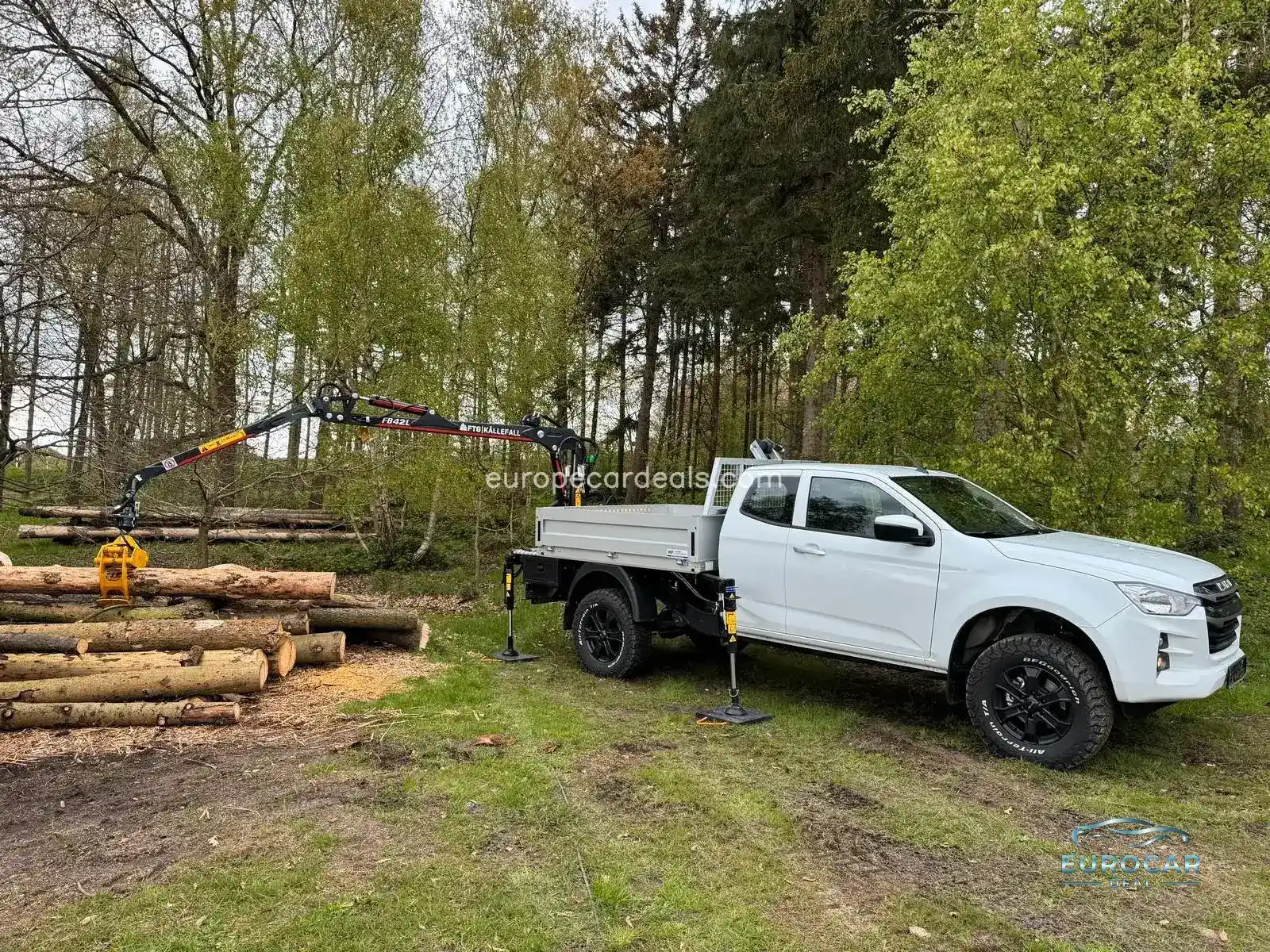 Space Cab LS AT BIG-MAX Forstkran Greifer