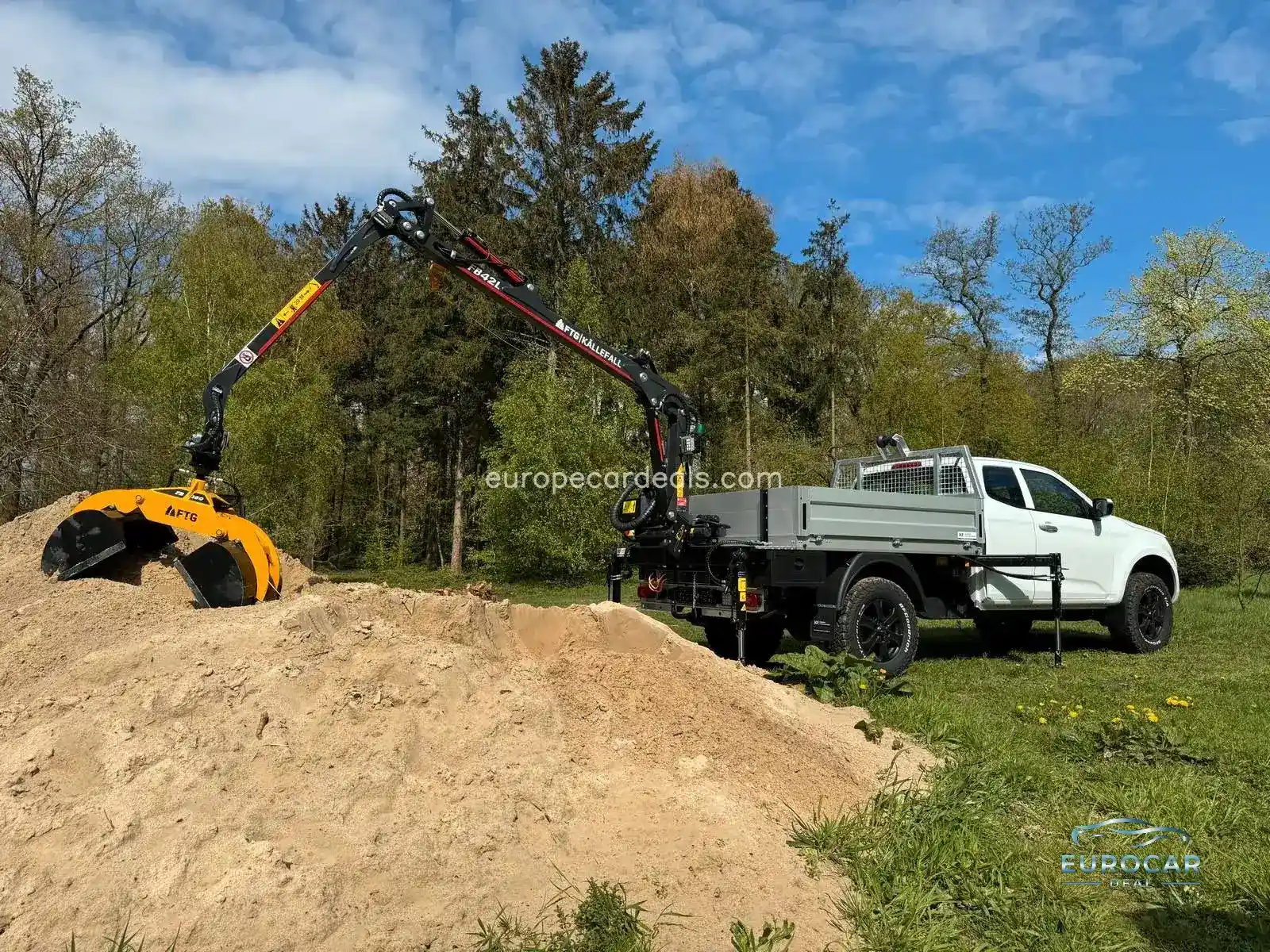 Space Cab LS AT BIG-MAX Forstkran Greifer