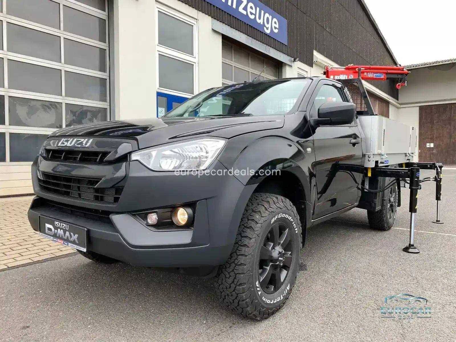 Single Cab 4×4 L + Kran +Pritsche