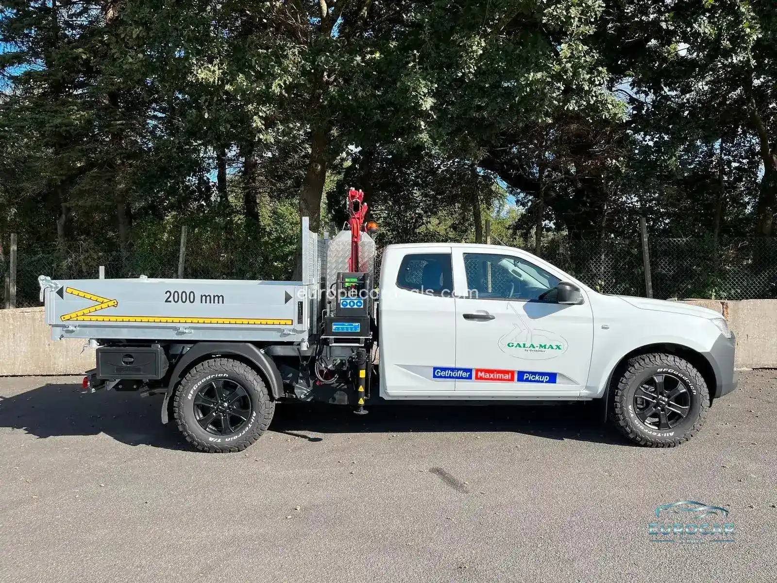Space Cab L AT BIG-MAX L2 Kipper und Kran