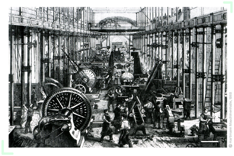 Geschichte; Industrialisiserung; 2. Sek / Bez / Real; Der Beginn der Industrialisierung: Arten von Betrieben und Gründerkrise