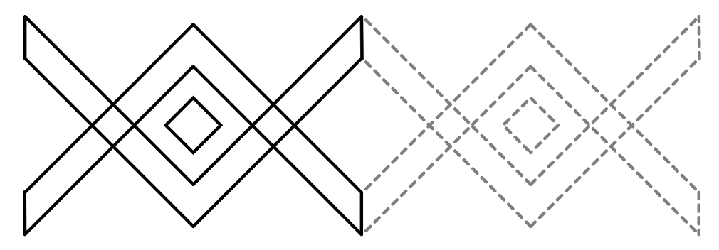 Mathematik; Linien; 5. Primar; Ornamente: Muster erkennen und weiterzeichnen