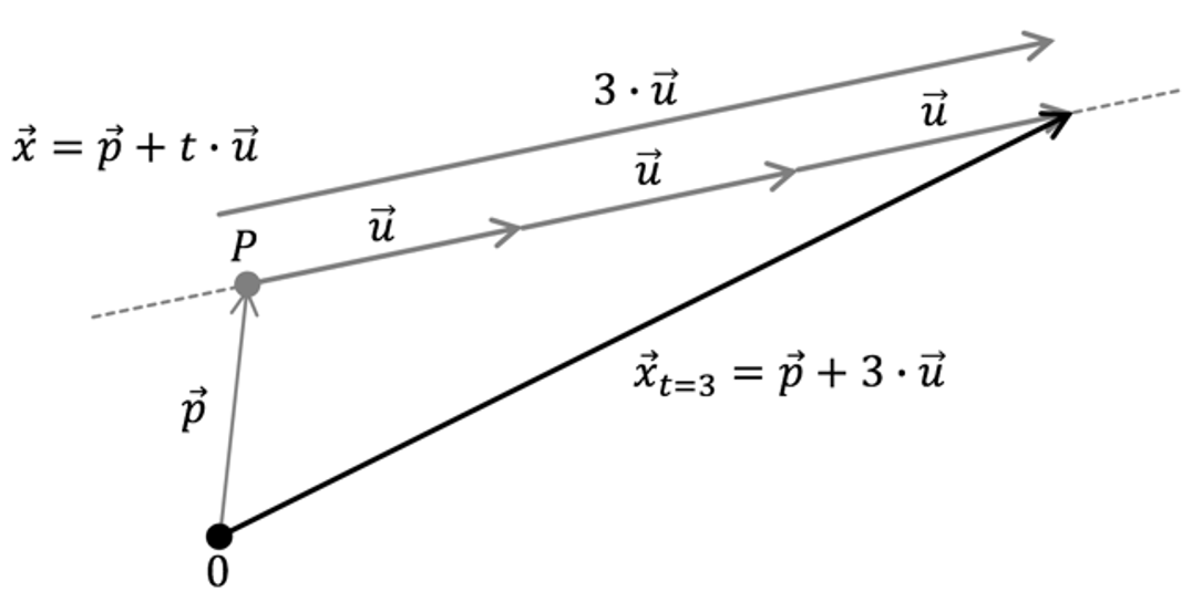 Mathematik; Vektorgeometrie; Passerelle; Geradengleichung: Parameterform und Koordinatenform
