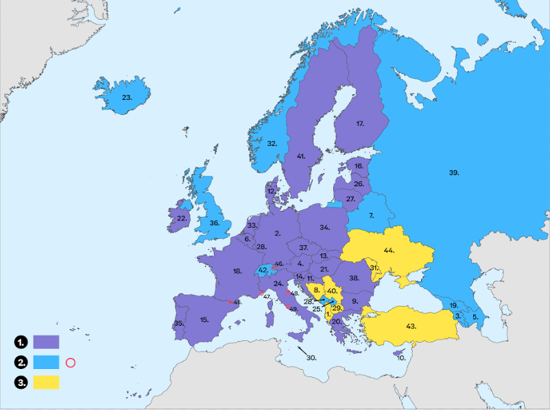 Geschichte; Welt nach 1945; 3. Sek / Bez / Real; Europäische Integration nach dem Zweiten Weltkrieg: Die EU