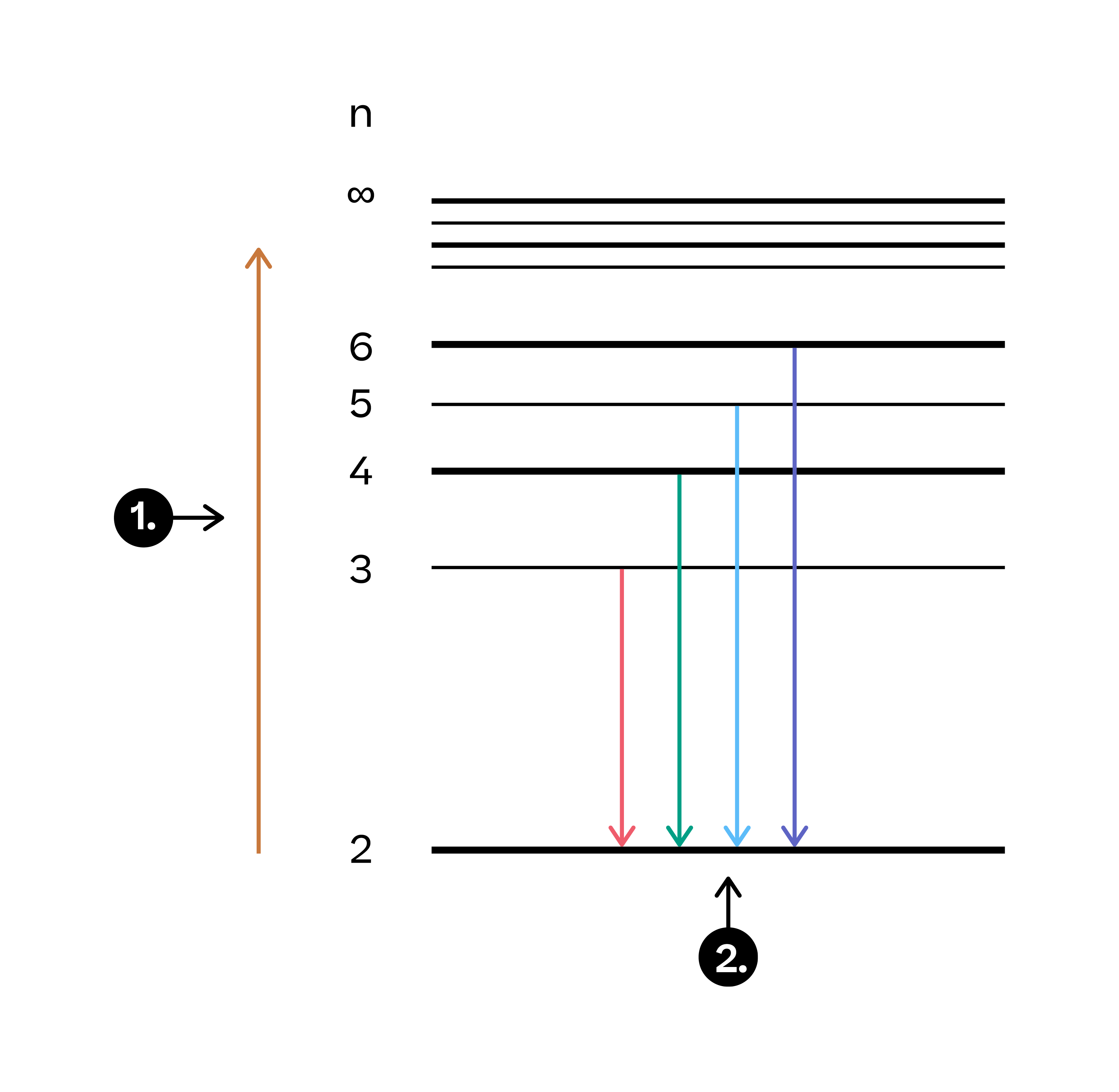 Physics; Quantum physics; KS5 Year 12; Energy levels and spectra