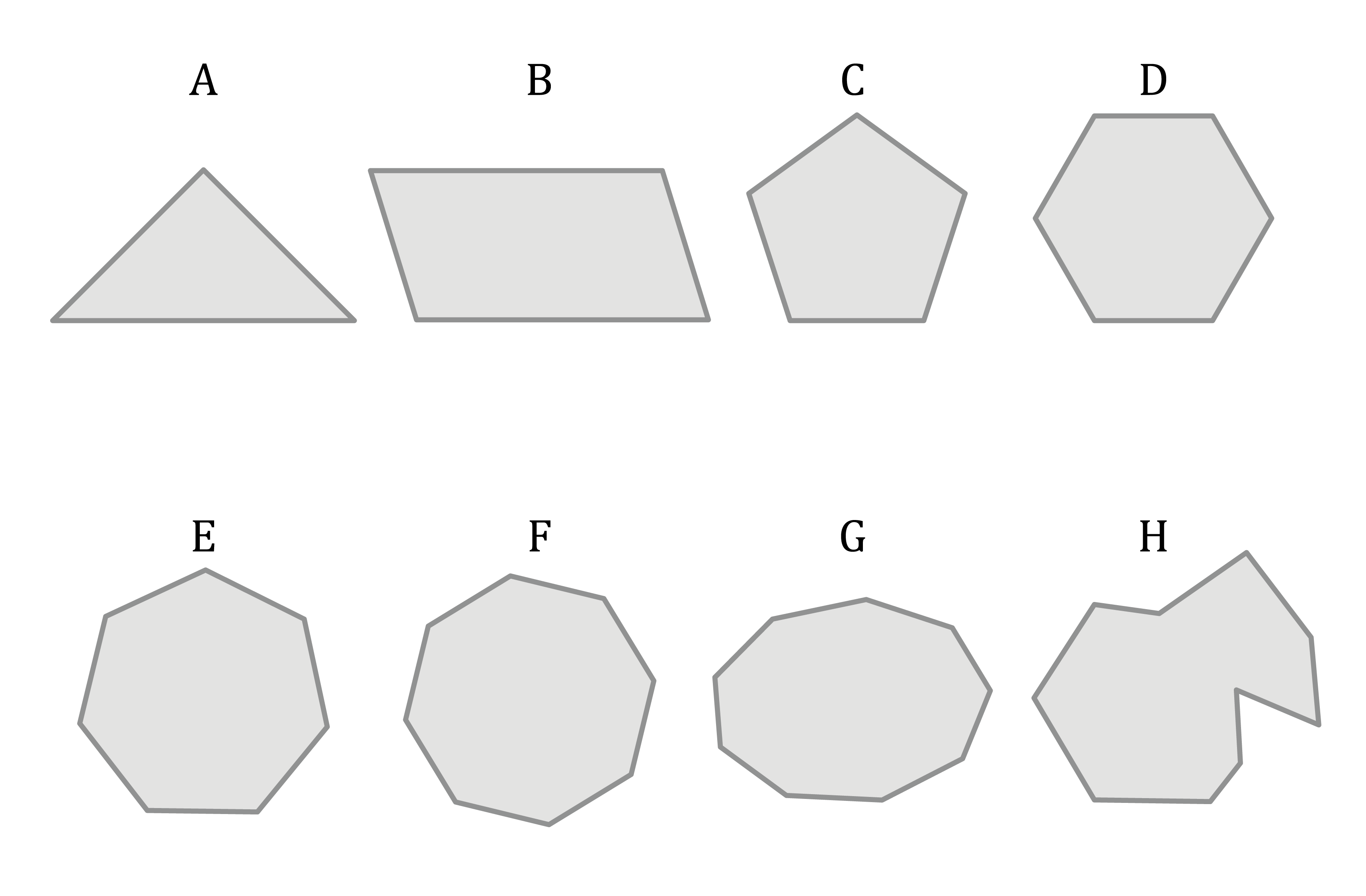 Matemáticas; Figuras planas; 3. Primaria; Polígonos: Elementos y clasificación