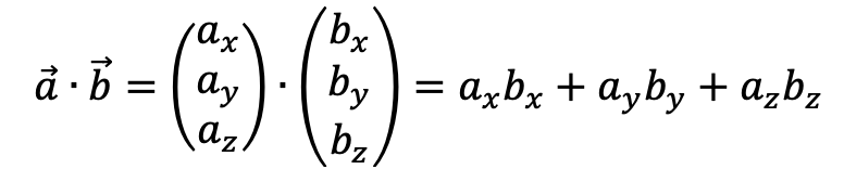 Mathématiques; Introduction; 2e Collège; Produit scalaire - Formule angulaire et norme euclidienne