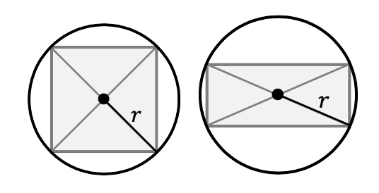 Mathématiques; Cercles; 11e Harmos / CO; Cercle inscrit et circonscrit
